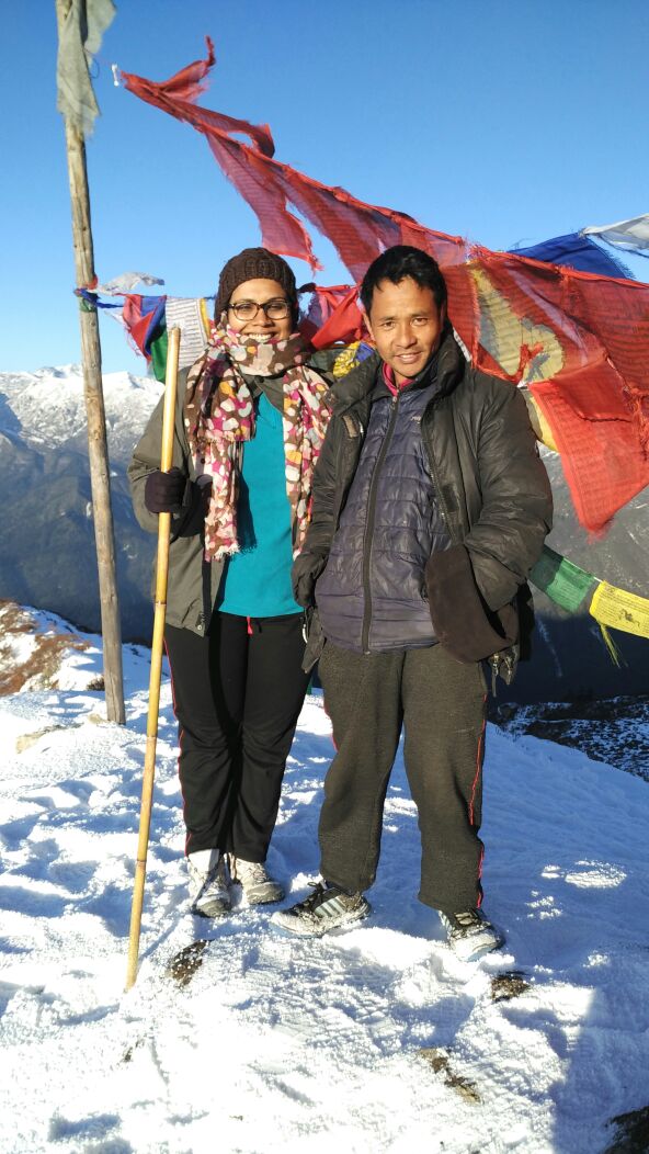 Gurung, my goechala guide