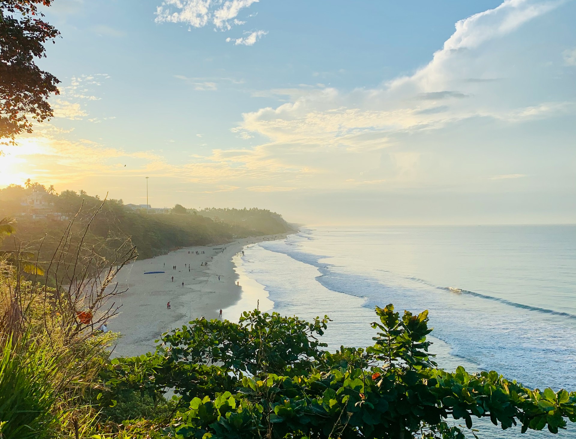 varkala best beaches in kerala