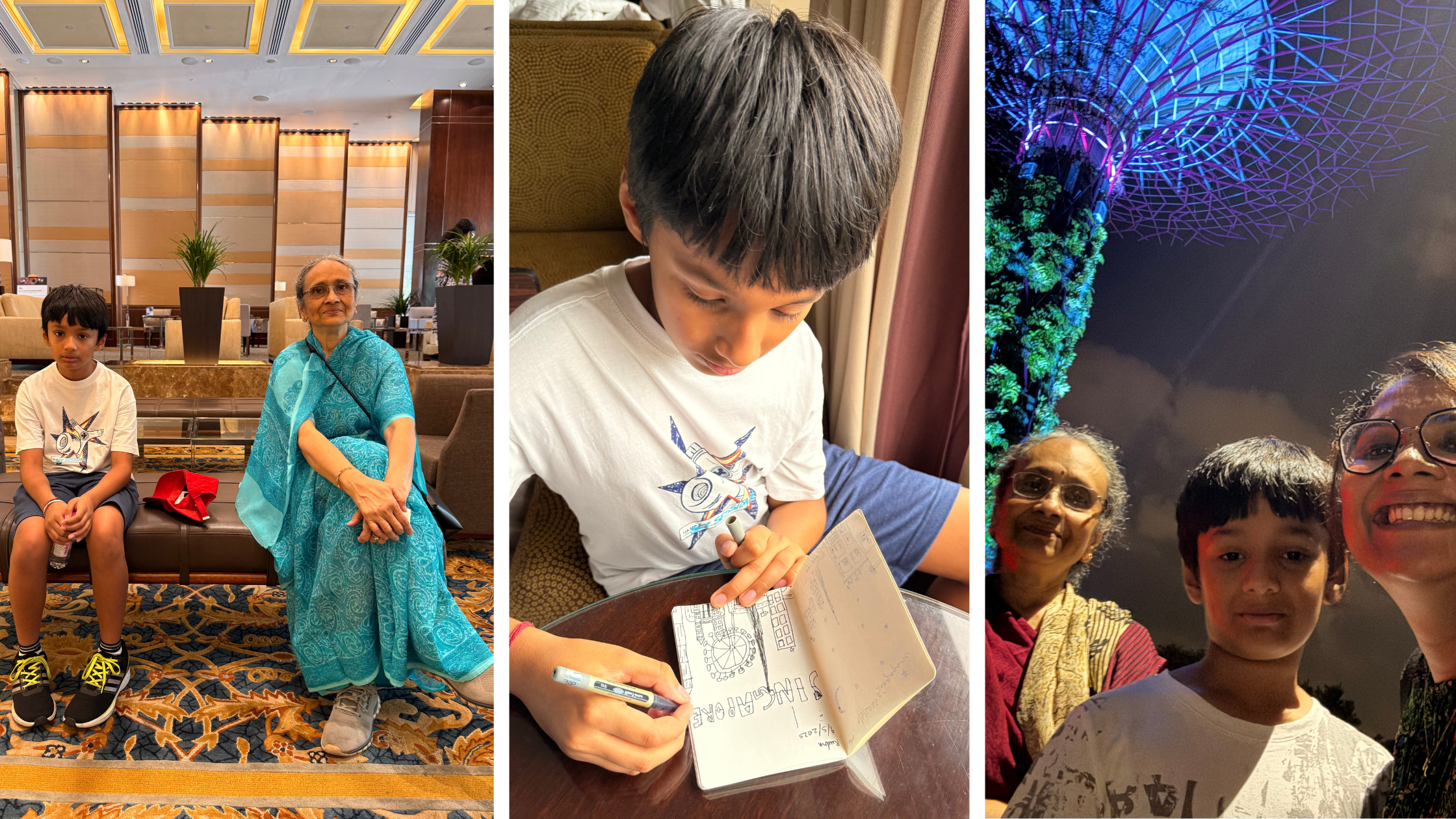 Snippets of our trip! With Love, from Singapore.