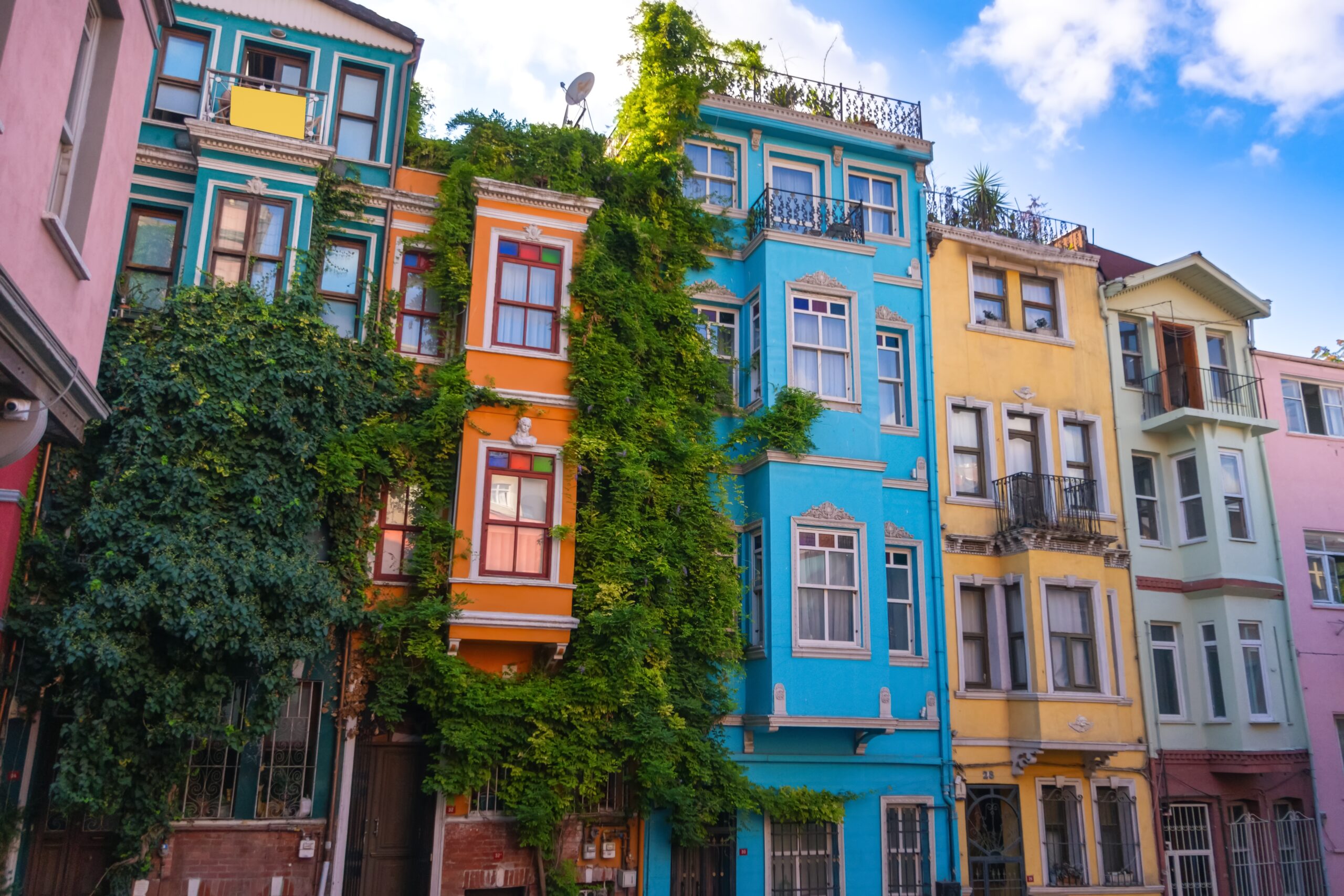 houses of Balat istanbul