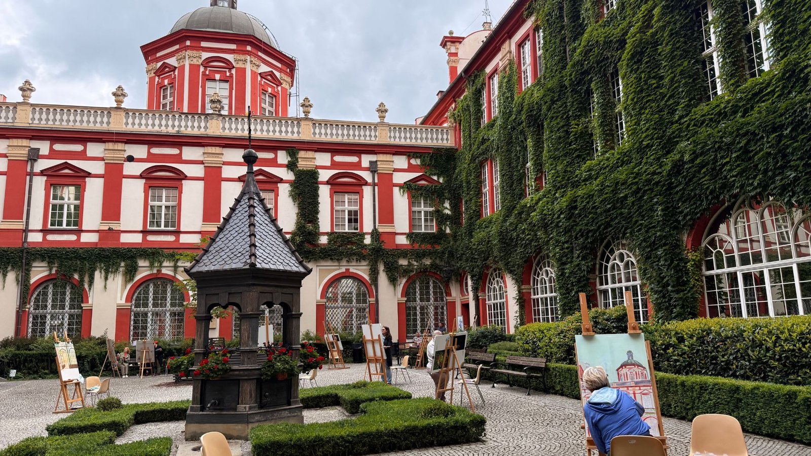 beautiful building in Wrocław