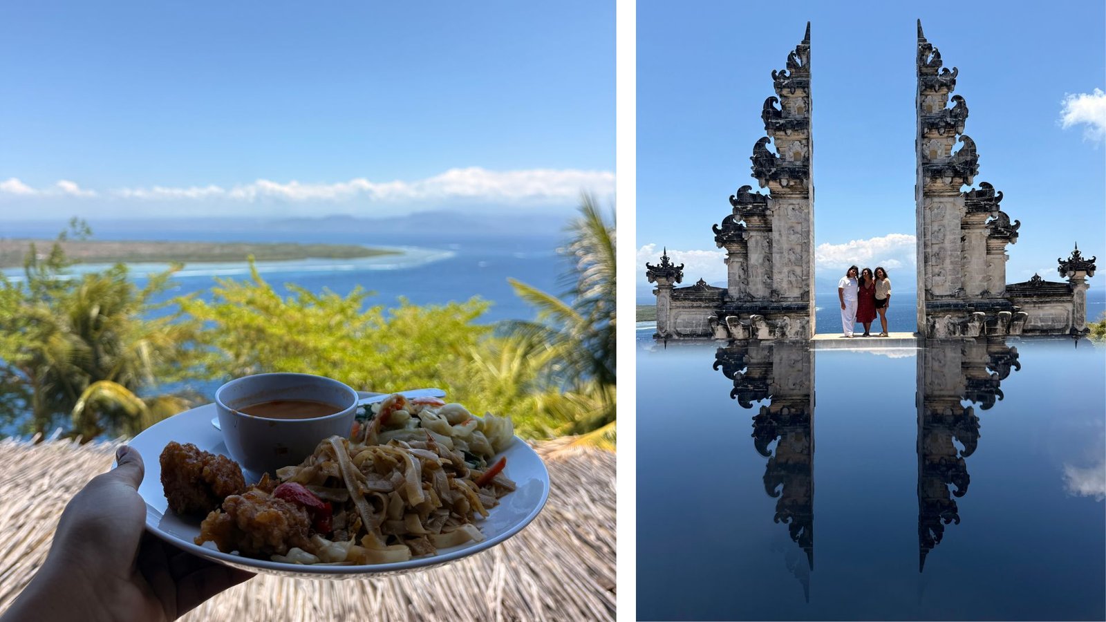 lunch at nusa penida
