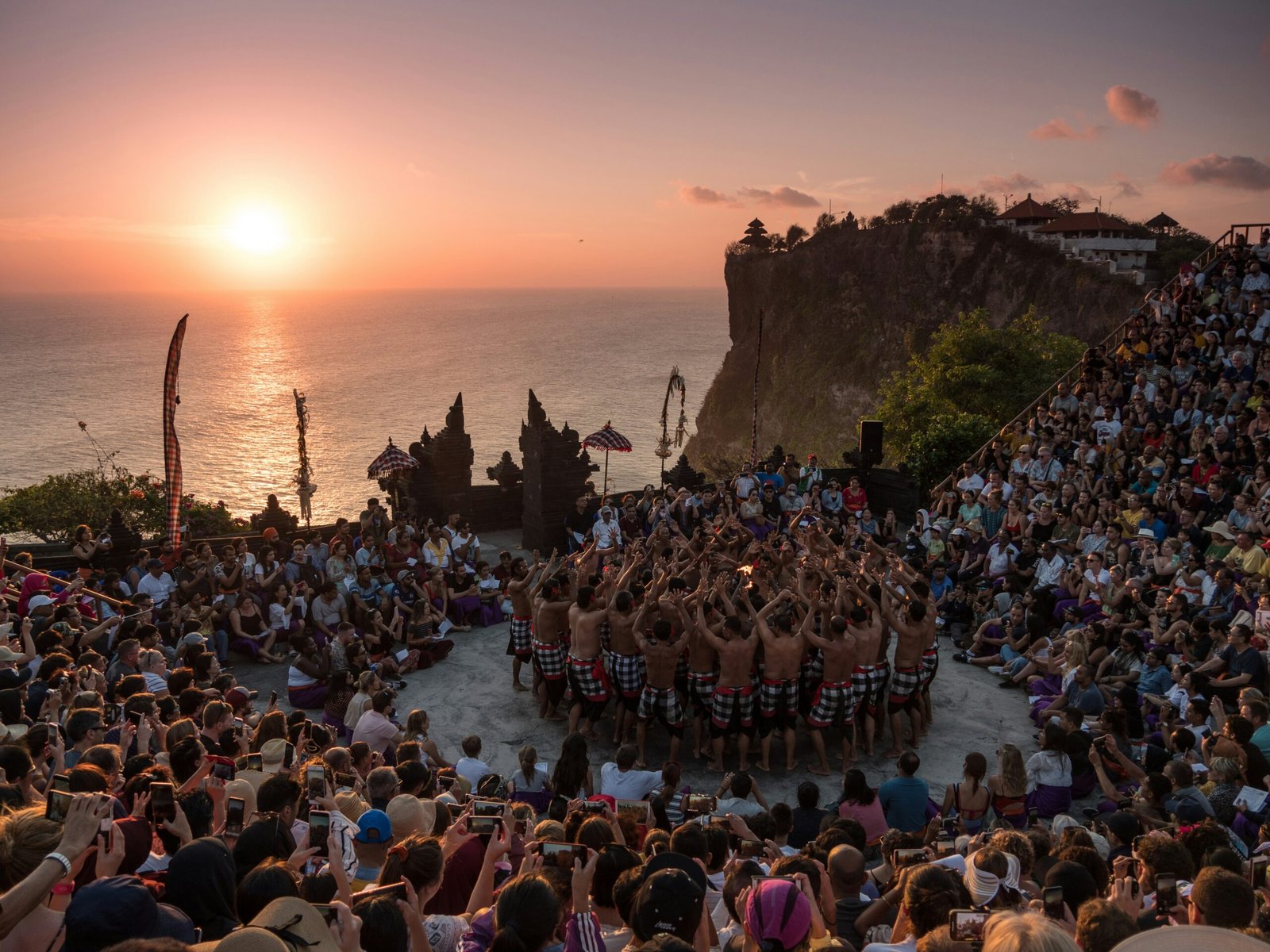 Pura Luhur Uluwatu, Pecatu, Badung Regency, Bali, Indonesia 