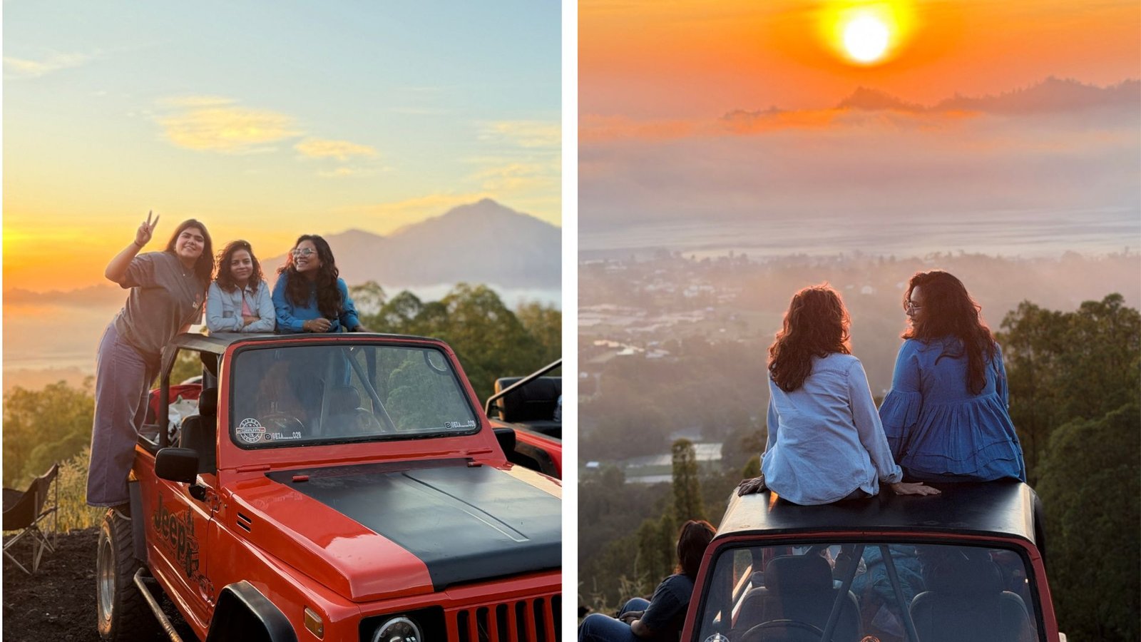 sunrise at batur